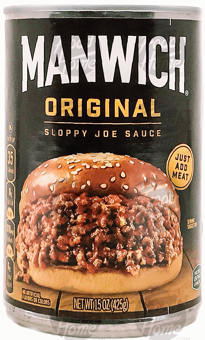 Manwich  original sloppy joe sauce Full-Size Picture